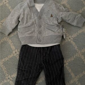 GAP Gray and Black Kids Matching Set